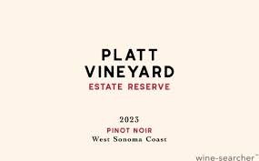 (image for) Platt Vineyard Estate Reserve Pinot Noir 2023 [Galloni 98] [WAS: $260++]